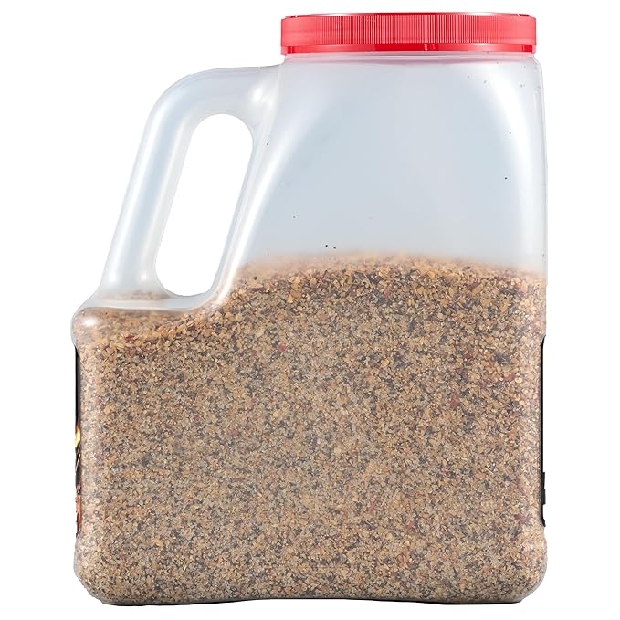 McCormick Grill Mates Montreal Steak Seasoning 7 lb - One 7 Pound Container Montreal Steak Rub Seasoning Ideal for Steaks Ribs Burgers and Vegetables for a Zesty Flavor