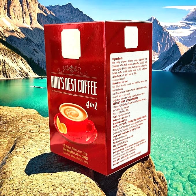 Instant Coffee Powder Quick Dissolving (COMBO HAZELNUT HONEY COFFEE)