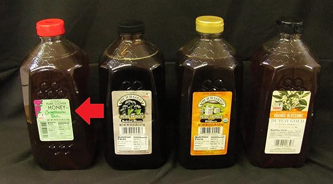 CLOVER HONEY 5LB VALUE SIZE SWEETMEADOW FARM US GRADE A PURE CLOVER HONEY 80 OUNCES
