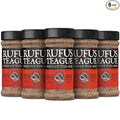 Rufus Teague Steak Rub 6 Pack Premium Barbecue Seasoning &amp Dry Rub for Smoking and Grilling Award-Winning Flavor for Steaks Burgers &amp More Gluten-Free 6.2 oz