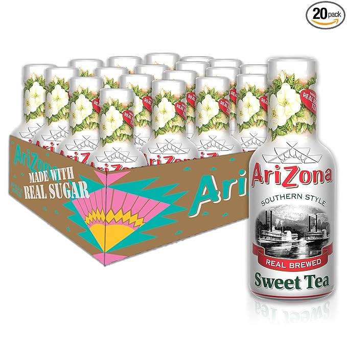 Arizona Sweet Tea 16.9 Fl Oz Pack Of 20