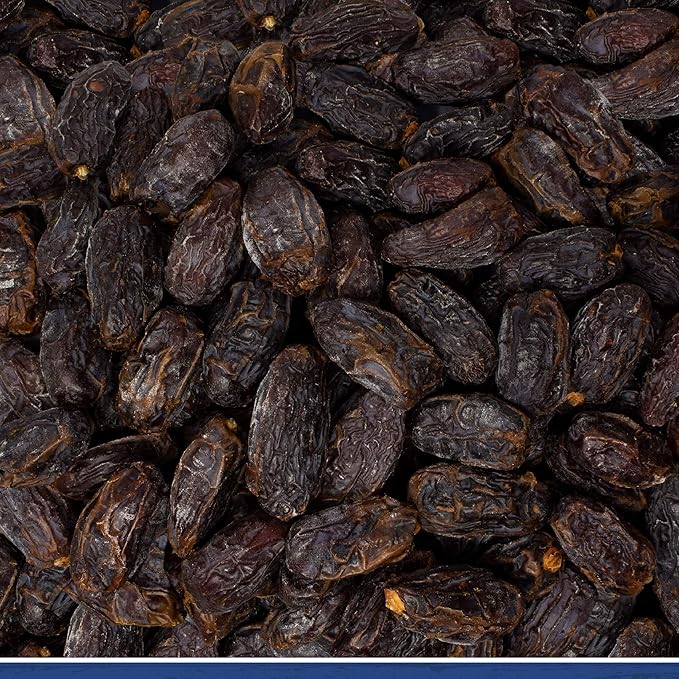 Traina Home Grown California Sun Dried California Medjool Dates - Healthy No Added Sugar Non GMO Gluten Free Kosher Certified Vegan Value Size (5 lbs)