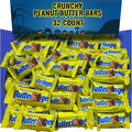ButterFingers Chocolate Candy Bars 32 Count Peanut Butter Chocolate Candy Bars Fun Size Individually Wrapped Mini Chocolate Candy Share Size Movie Theater and Office Candy Bars