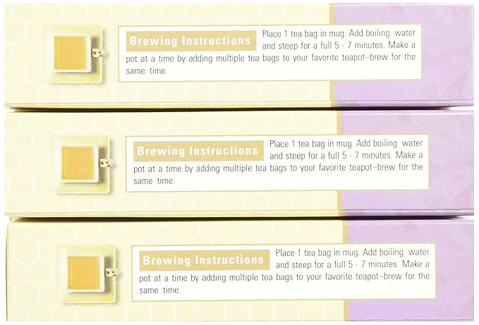 Davidson's Tea Assorted Tea And Honey 8-Count Tea Bags (Pack of 12)