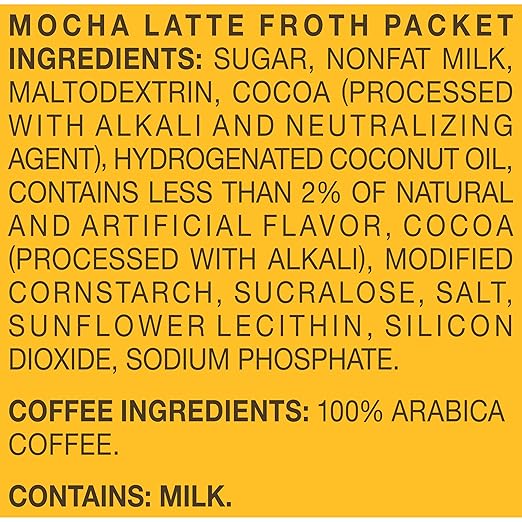 Gevalia Mocha Latte Espresso K-Cup Coffee Pods (6 Pods)