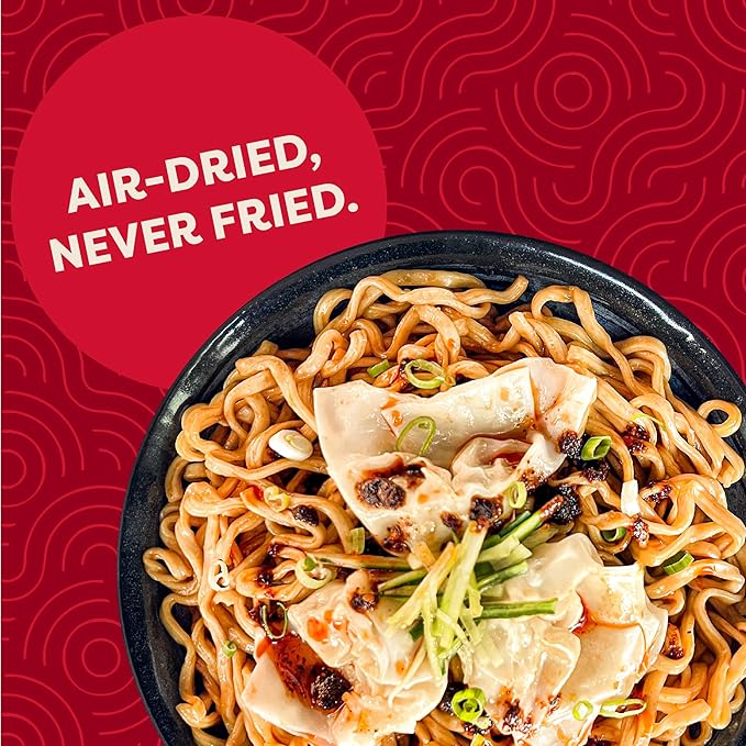 A-Sha The Signature Noodles Collection (3 Flavors 12 Packs) | 11g+ of Protein | Premium Air Dried Never Fried Noodles