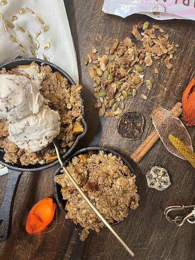 Low Sugar Low Carb Granola Cereal | Peanut Butter PUMPKIN Party | 6 Pack | Nutty Girl Keto Girlnola®