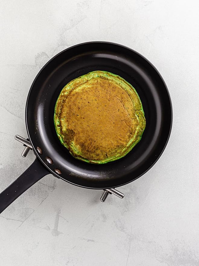 Pandan Fragrant Pancake -Light and Fluffy. No Preservatives Low Sugar. Good for Breakfast and for Any occassion. A tropical floral aroma dancing with slight note of Vanilla