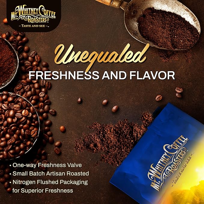 Mt. Whitney Guatemala Adiesto Cooperative Organic Low Acid Coffee - Ground Coffee (Ground 12oz)