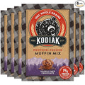 Kodiak Cakes Power Bake Muffin Mix Double Dark Chocolate 14 Ounce (Pack of 6)