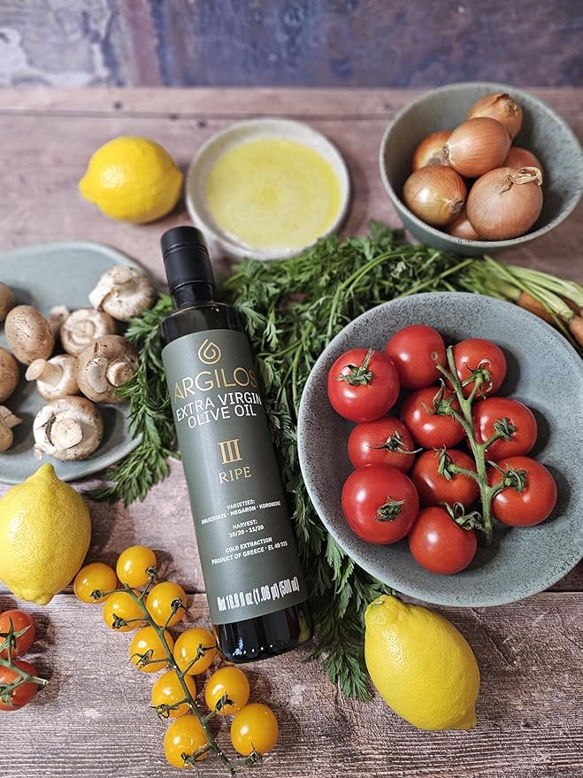 ARGILOS III RIPE Greek Extra Virgin Olive Oil (500ml)