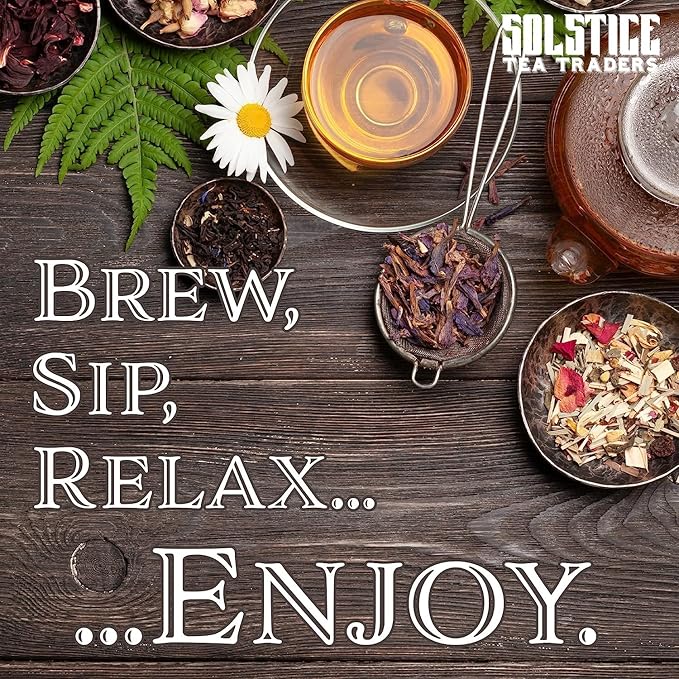 Solstice Oolong Loose Leaf Tea (8-Ounce Bulk) Formosa Standard Taiwan Pure Oolong Tea