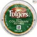 Folgers 100 Percent Colombian Decaffeinated Coffee Single Serve K-Cup Pods for Keurig Brewers 96 Count