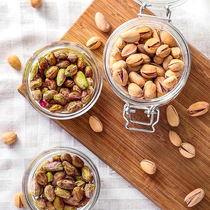 Yupik Dry Roasted Unsalted Pistachios In Shell 2.2 lb (35.3 oz) Gluten-Free Kosher Crunchy Whole Nuts With Shell No Added Salt Oil-Free Source of Fiber Protein Nuts Healthy Snacks