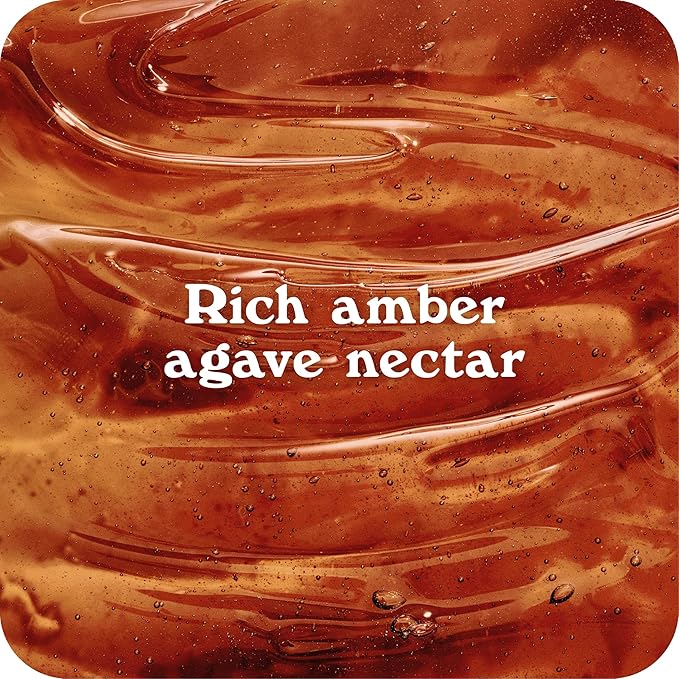 Agave In The Raw Organic Agave Nectar Sweetener Blue Agave Syrup No Erythritol Sugar Substitute for Coffee Baking Hot &amp Cold Drinks Natural Low Carb Vegan Gluten-Free 18.5oz Bottle (8 Pa