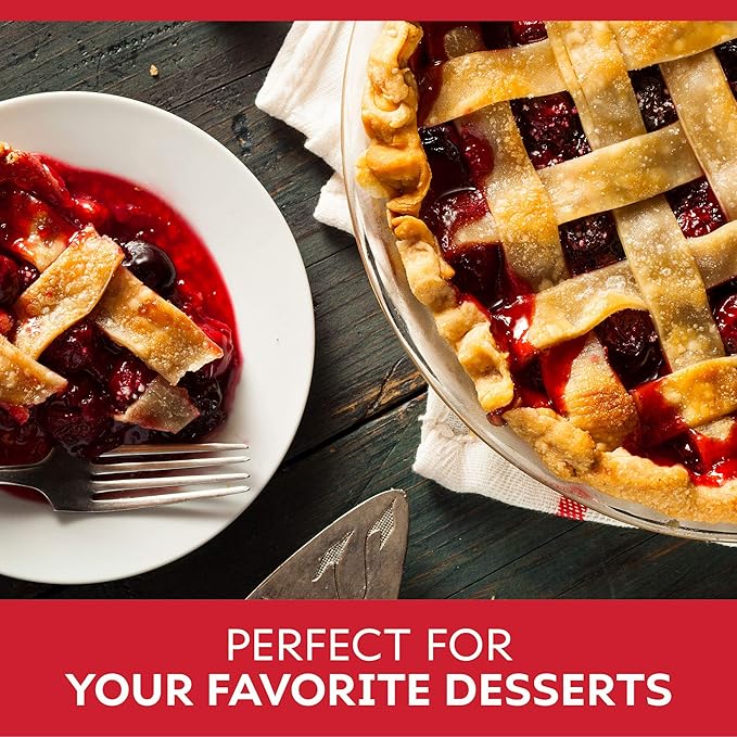 Duncan Hines Comstock More Fruit Cherry Pie Filling and Topping 21 oz. (Pack of 8)