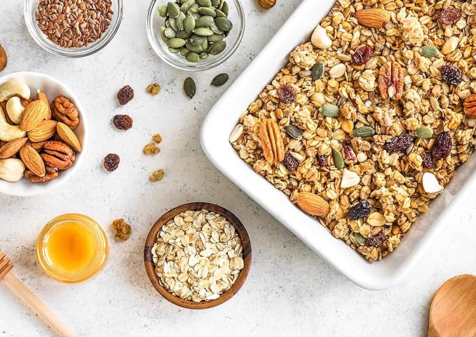 Food to Live Gluten Free Organic Regular Rolled Oats 12 Pounds – Non-GMO Old-Fashioned 100% Whole Grain Vegan Bulk. Rich in Fiber. Great for Oatmeal Cereal Granola Cookies. Made in USA