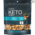 :ratio Keto Friendly Coconut Almond Granola 8 oz (Pack of 5)