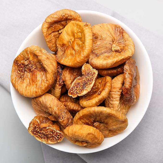 Yupik Organic Natural Figs 2.2 lb (35.2 oz) Gluten-Free Non-GMO Vegan Whole Dried Fruits Naturally Sweet No Sulphites No Added Sugar Good Source of Fiber Healthy Snacks Ideal for Baking