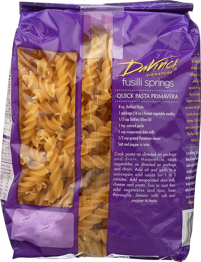 DaVinci Fusilli-Springs 16-ounces (Pack of12)