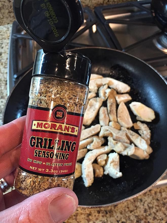 Moran's Grilling Seasoning Twelve - 3.3oz pack. All Natural No MSG Gluten Free.