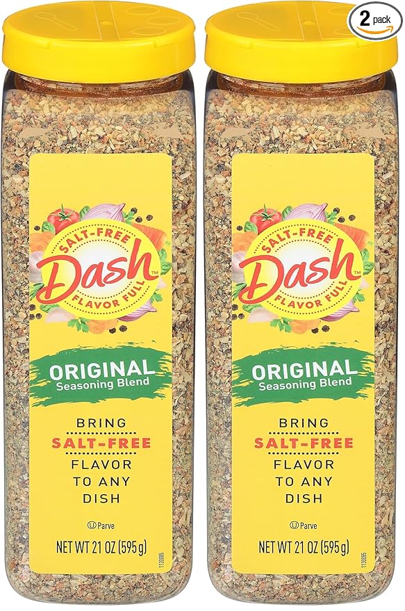 Dash Salt-Free Seasoning Blend Original 21 Ounce (Pack of 2)