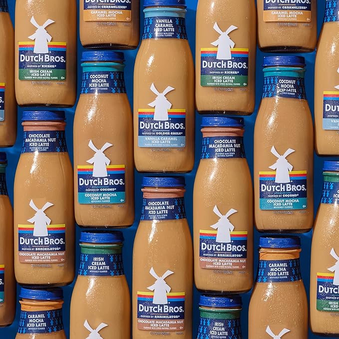 Dutch Bros® Caramel Mocha Iced Latte inspired by Caramelizer® 12-13.7 Fl Oz Bottles