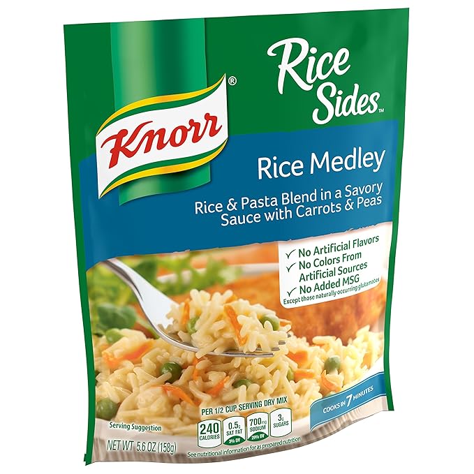 Knorr Rice Side Dish Medley 5.6 oz (pack of 12)