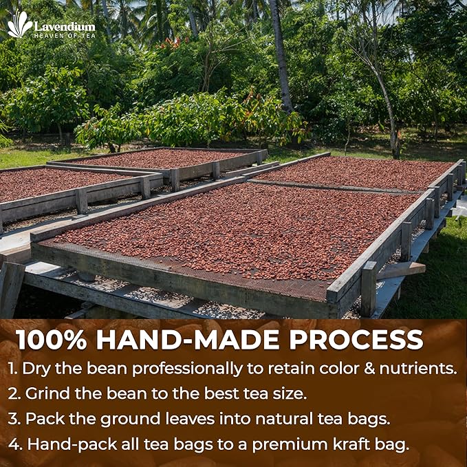 Lavendium 25oz (1.56 lbs) Cacao Powder 100% Natural &amp Pure Unsweetened Rich Chocolate Flavor Perfect for Baking &amp Smoothies No Additives No Gluten Vegan