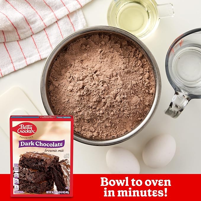 Betty Crocker Favorites Dark Chocolate Brownie Mix 16.3 oz. (Pack of 12)
