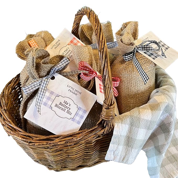 SET OF TWO - Officially Licensed Little House on the Prairie NEW Pantry Mixes Presents Ma's Buttery Biscuit Baking Mix. Easy Enough for Mommy and Me Baking!