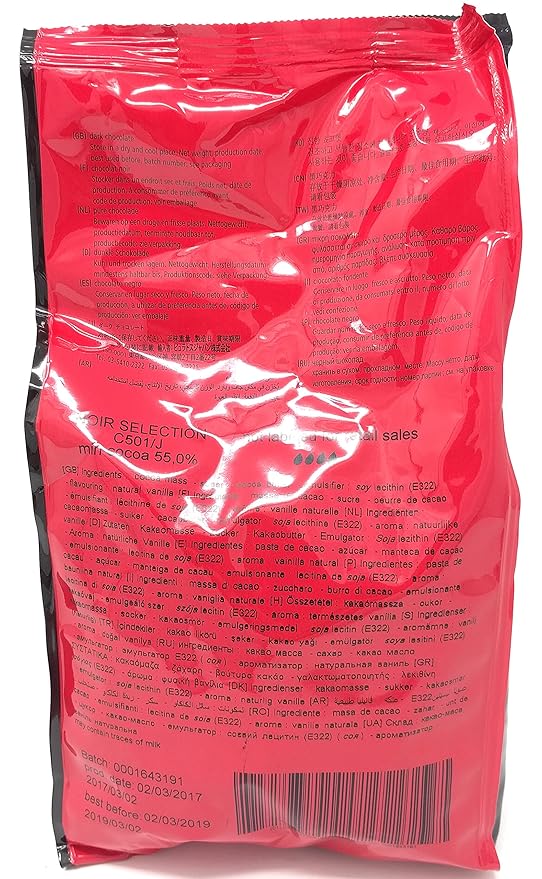 Belcolade Dark Chocolate - 1Kg 1KG
