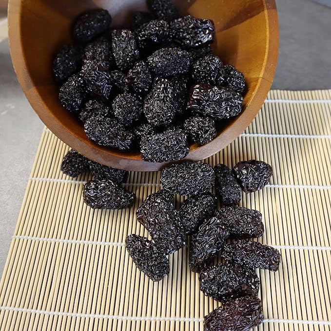 Royal Seafood USA Premium Dried Black Dates South Dates12oz 九龍堂 特级大黑枣 南枣 补肾养胃 乌须黑发