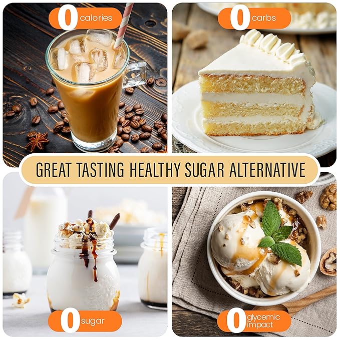 Stevia Drops Pumpkin Spice Vanilla &amp 2 Caramel Stevia Select Keto Coffee Sugar-Free Stevia Flavors Bundle (4) Pack