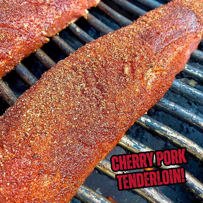 Sweet &amp Smoky BBQ Rub Gift Set for Grill Lovers – Fruit-Infused Peach Apple &amp Cherry Rubs + Award-Winning BBQ Seasonings | Ultimate Smoking &amp Grilling Set for Men Dads &amp Backyard Pit