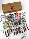Buffalo Bob's Exotic Jerky Gift Box - Staff Favorite 20 Piece Assortment: Alligator Buffalo Venison Beef Ostrich Duck Elk - BBQ Cajun Peppered Teriyaki