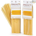Gusta Spaghetti Noodles Pasta - Premium Italian Pasta from Italy - Durum Wheat Semolina Organic Al Dente Pasta - Non-GMO &amp Gourmet Pasta - Family Owned Brand - 17.64oz / 500g (2 Pack)