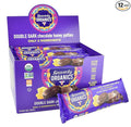 Heavenly Organics Double Dark Chocolate Honey Patties 1.16 Ounce (Pack of 16)