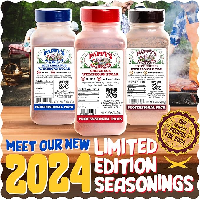 Pappy's Seafood Spice - Perfect Seasoning for Grilled Fish Shrimp Crab Lobster and Seafood Boils | Ideal for Blackened Fried and Baked Seafood Dishes