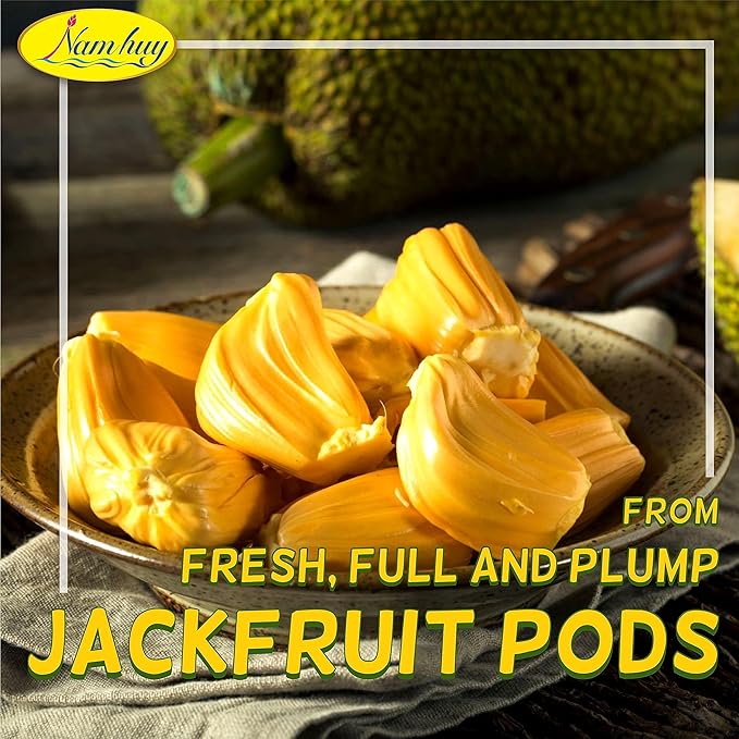 NAM HUY Vietnam's Dried Jackfruit Dried Mango and Dried Mixed Fruit Snacks Original Taste of Vietnamese Fruits No-Added Sugar or Preservatives Delicious Crispy Texture (Total 64Oz)