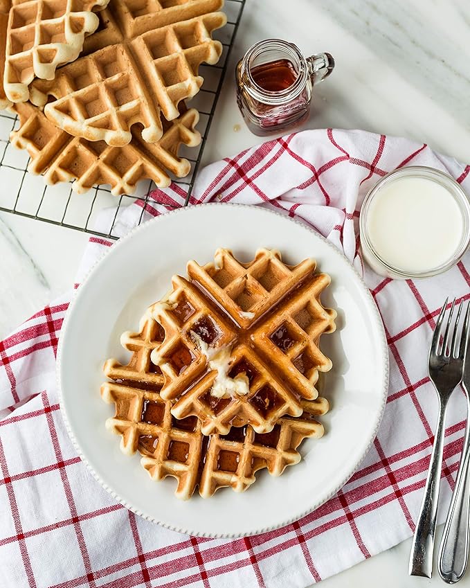 LollyWaffle® Belgian Waffle Mix 2 Lbs. (32 ounces) Waffle Mix