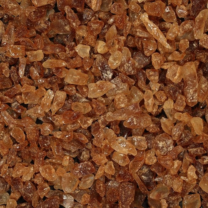 The Sugar Lab Belgian Brown Rock Sugar – 5 Pounds - All Natural Non GMO REAL Beet Sugar Rock Candy - Teavana Style Coffee Tea Sugar - Perfect Sugar Cube Replacement - Natural Amber Rock Sugar