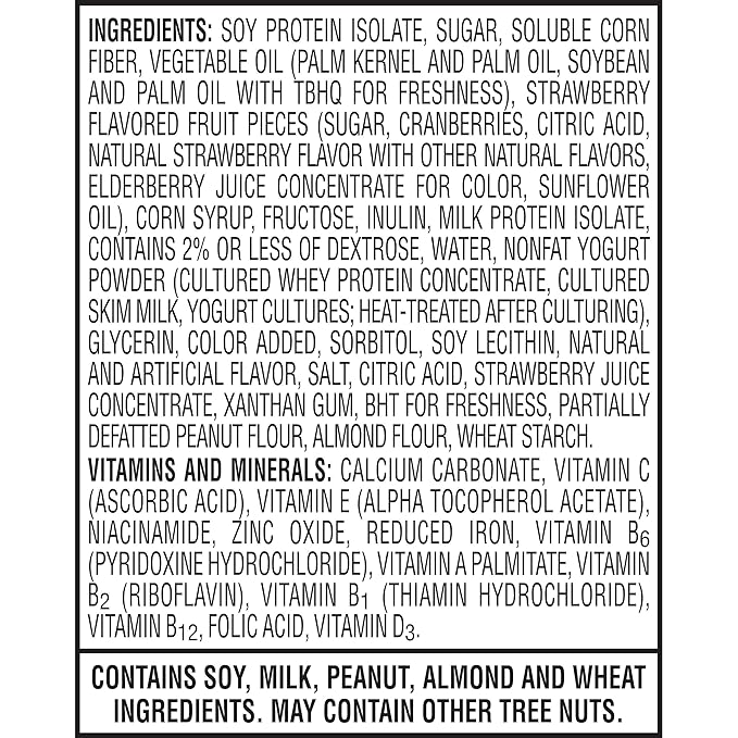 Kellogg's Special K Protein Meal Bars Strawberry 6 Count Box (Pack of 3)