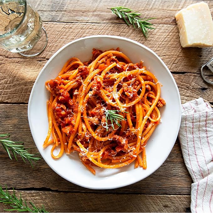 Jovial Organic Brown Rice Bucatini Pasta - Gluten Free Whole Grain Bucatini Dairy Free Made with 2 Ingredients Non GMO Artisan Crafted in Italy - 10 Oz (3 Pack)