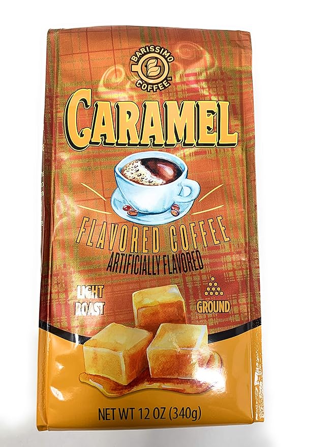 Barissimo Apple Crisp and Caramel Ground Coffee Set 12 oz each Pack of 2