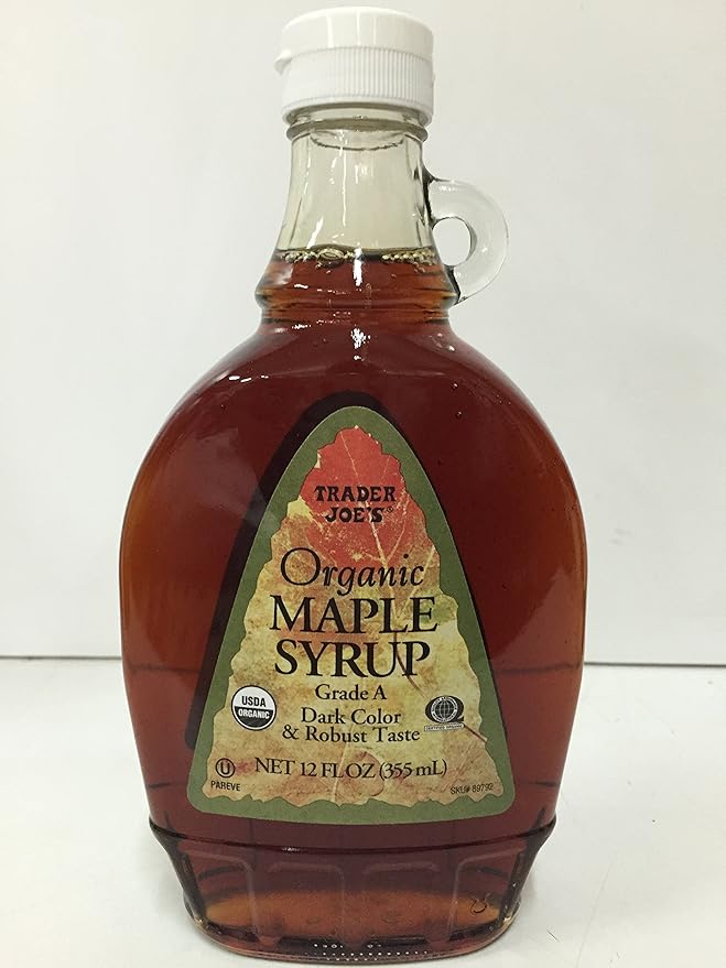 Organic Maple Syrup Grade A - Dark Color &amp Robust Taste