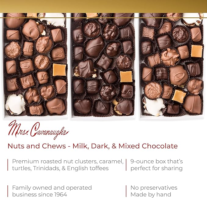 Mrs. Cavanaugh’s 5 lb Nuts &amp Chews Milk Chocolate