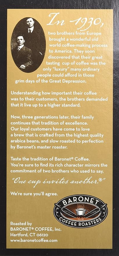 Baronet Coffee Nutty Irishman Coffee Pods Bag - Flavored Medium Roast - 3 Boxes of 16 Single Serve Pods - 48 Count 12 Grams - Individually Wrapped for Freshness - Rich Traditional Flavor