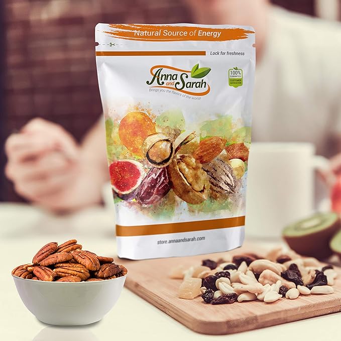 Anna and Sarah Shelled Pecans in Resealable Bag 2 Lbs