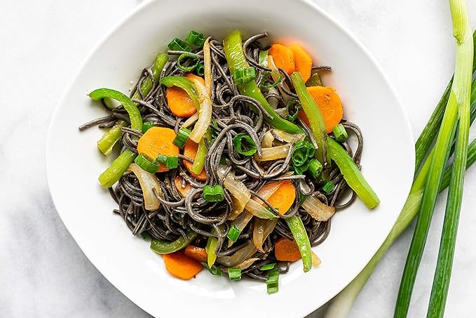 The Only Bean - Soy Black Bean and Edamame Spaghetti &amp Fettuccine - Gluten Free Pasta Keto Low Carb Pasta Noodles Protein Pasta Organic Healthy Noodles Vegan Pasta - 8 oz (6 Pack) (Variety P